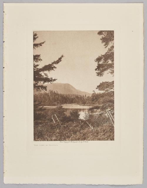 The Lake at Nootka from the volume The North American Indian
