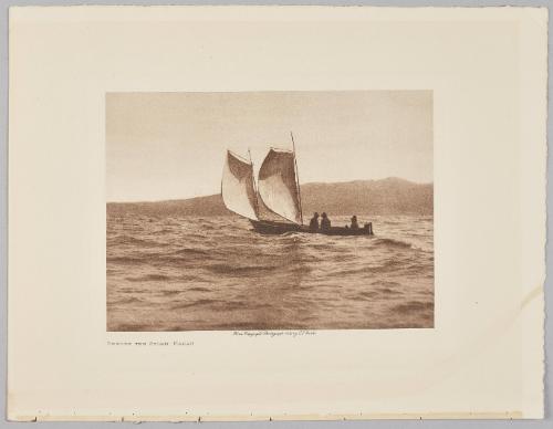 Before the Storm-Makah from the volume The North American Indian