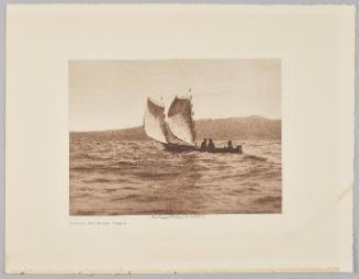 Before the Storm-Makah from the volume The North American Indian