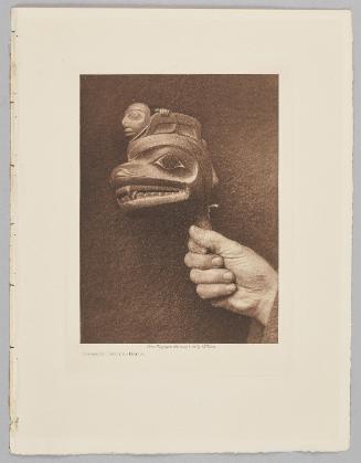 Shaman's Rattle from the volume The North American Indian