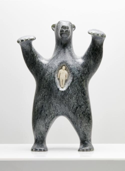 Spirit Bear Possessing a Man's Soul