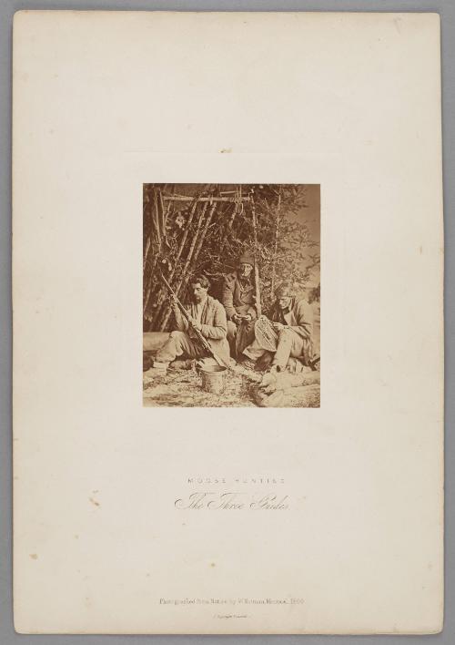 The Three Guides from "Moose Hunting" Portfolio