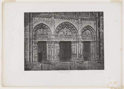Cathédrale de Chartres (Facade prinçipale-Portail)