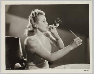 Woman Blowing Bubble