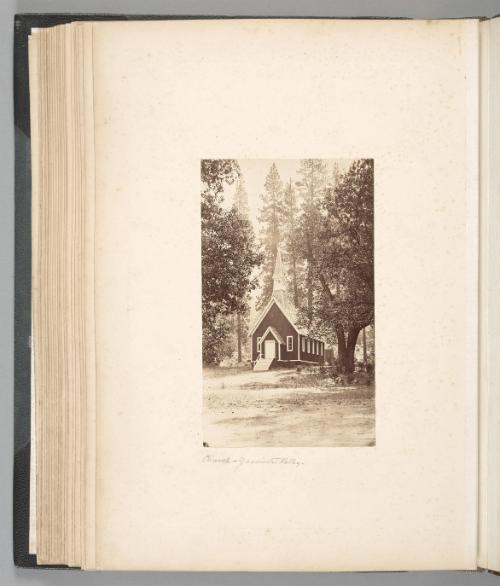[Church, Yosemite Valley]  from Tour Round The World 1882