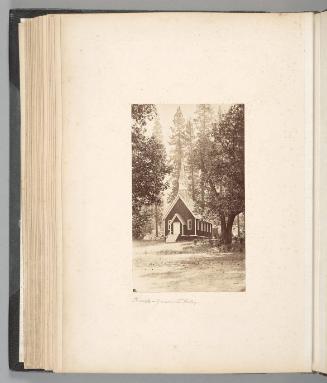 [Church, Yosemite Valley]  from Tour Round The World 1882