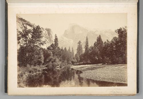 [Half Dome, Yosemite Valley]  from Tour Round The World 1882