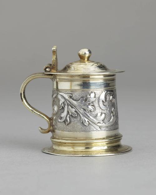 One of a Pair of Miniature Tankards
