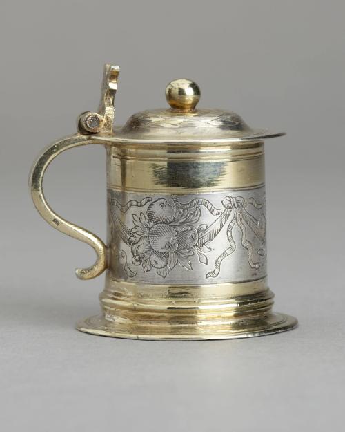 One of a Pair of Miniature Tankards