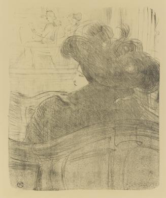Cléo de Mérode, From Portraits d'Acteurs & d'Actrices: Treize Lithographies