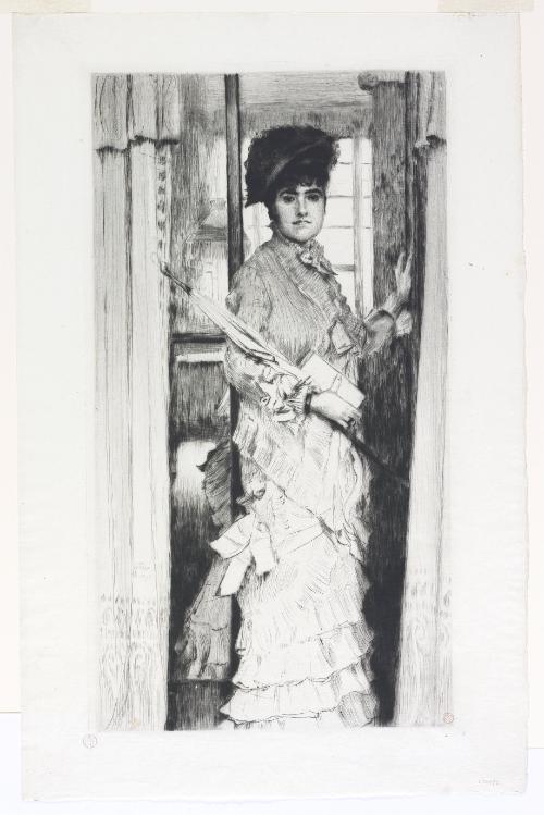 Portrait of Miss L... or A Door Must Be Open or Closed