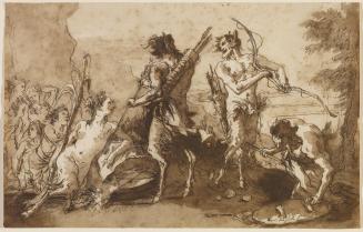 Satyrs and Satyresses in a Landscape