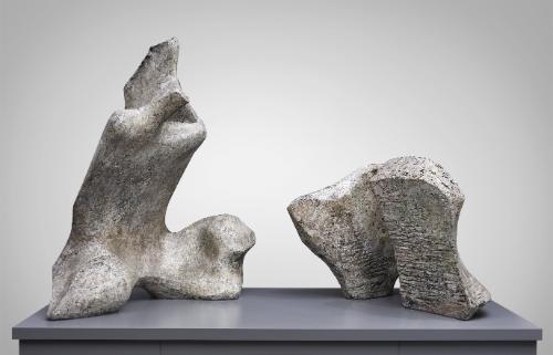 Working Model for Reclining Figure: Lincoln Center